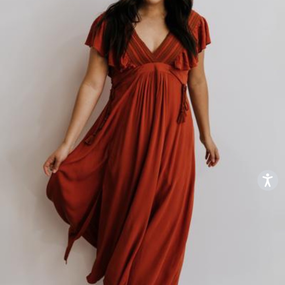 Baltic Born rust colored dress